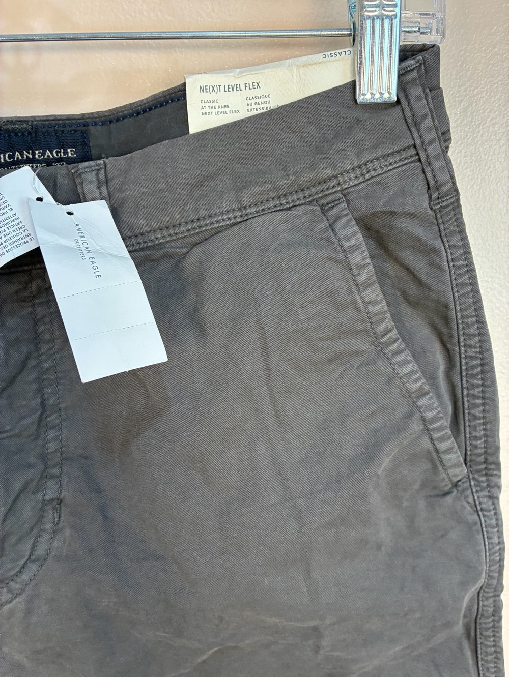 American Eagle Men’s Next Level Flex Classic at Knee Shorts - Picture 5 of 8